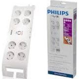 Philips Akım Korumalı Grup Priz Sekizli 2 Metre Beyaz Phılıps Spn-3080b