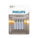 Philips Alkalin Aaa Ince Kalem Pil 1.5V - LR03A4B/10 - 4'lü Paket