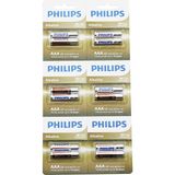 PHILIPS ALKALİNE İNCE - AAA - 1.5V PİL 12PCS= 2Lİ X 6 (5224)