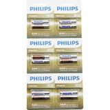 PHILIPS ALKALİNE İNCE - AAA - 1.5V PİL 12PCS= 2Lİ X 6