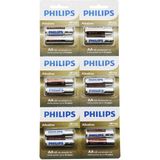 PHILIPS ALKALİNE KALEM - AA - 1.5V PİL 12PCS= 2Lİ X 6 (5224)