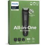 Philips All-In-One Trimmer 3000 Series 9’u 1 Arada Erkek Bakım Seti – Sakal Saç Burun Kulak Düzeltici Çok Amaçlı Tıraş Makinesi