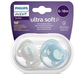 Philips Avent 0-6 Ay 2'li Erkek Ultra Soft Silikon Emzik