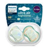 Philips Avent 0-6 Ay Erkek Karanlıkta Parlar Ultra Air Night Emzik