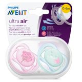 Philips Avent %0 BPA 0-6 Ay Desenli İkili Emzik