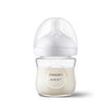 Philips Avent 120 ml 0-3 Ay Doğal Tepkili Cam Biberon