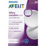 Philips Avent 24'lü Tek Kullanımlık Göğüs Pedi Standart Beden Ultra Emici ve Konforlu Tasarım