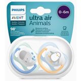 PHİLİPS AVENT Avent Ultra Air Animals Erkek Emzik 0-6 Ay