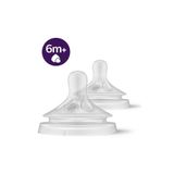 Philips Avent Doğal Tepkili 2Li Biberon Emziği No 6 6 Ay Scy966/02