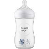 Philips Avent Doğal Tepkili Koala Desenli Pp Biberon 260ML, 3-6 Ay, SCY903/67 - Renkli