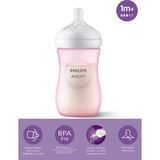 Philips Avent Doğal Tepkili Natural Response Pp Biberon 260 ml 1+ Ay Pembe - 100 ml - Şeffaf
