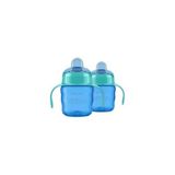 Philips Avent Eğitici Damlatmaz Bardak 200 ml x 2 Erkekler İçin 6 Aylık ve Üstü Kullanıma Uygun - Mavi