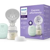 Philips Avent Essential Elektrikli Göğüs Pompası, Sessiz ve Kompakt Tasarım, 4 Masaj ve 4 Sağım Modu, SCF323/11