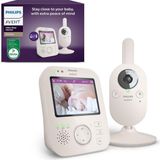Philips Avent Lunavision V3 Akıllı Bebek Kamerası | 3.5″ Ekran, 4× Zoom, Gece Görüşü, Sıcaklık Sensörü, Ninni