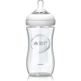 Philips Avent Natural 240 ml Cam Biberon 1 Ay+ Silikon Malzemeden Üretilmiş Akış Tipi