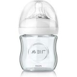 Philips Avent Natural Güvenli Cam Biberon 120 ml 0+Ay - Hızlı Akış