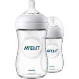 Philips Avent Natural PP Biberon 260 ml İkili +1 Ay BPA İçermeyen Polipropilen Malzeme ile Rahat Beslenme