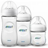 Philips Avent Natural Pp Biberon Seti 125 + 260 + 330 ml - Beyaz