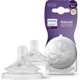 Philips Avent Natural Response 2'li Biberon Emziği, 1 Numara, 0 Ay+ - Yavaş Akış - 0+ Ay