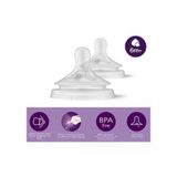 Philips Avent Natural Response 2'Li Biberon Emziği 6 Numara 6+ Ay -Scy966/02
