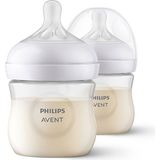 Philips Avent Natural Response 2'li Biberon Seti 125ML Silikon Malzeme ile 0+ Ay Bebekler İçin