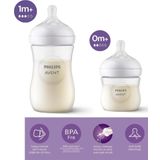 Philips Avent Natural Response Doğal Tepkili Pp 2'li Biberon Seti, 125ML, 0+ Ay & 260ML, 1+ Ay - Cam Değildir.