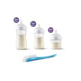Philips Avent Natural Response Doğal Tepkili Pp 3'lü Biberon Seti 125ML + 260ML + 330ML + Biberon ve Emzik Fırçası