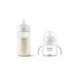 Philips Avent Natural Response Doğal Tepkili Pp Biberon, 330ML + Natural Response Eğitici Alıştırma Bardağı 150ML