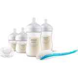 Philips Avent Natural Response Hoşgeldin Bebek Hediye Seti – 4 Biberon, Ultra Soft Emzik, Biberon - 2351-Damaklı Yavaş Akış - 0 - 1 Yaş