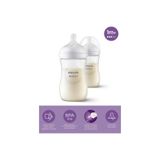 Philips Avent Natural Response PP 2'li Biberon Seti, 1+ Ay, 260ml, Beyaz