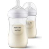 Philips Avent Natural Response Pp 3-6 Ay Anti-Kolik 2'li Biberon Seti 260 ml - Beyaz - 3 - 6 Ay
