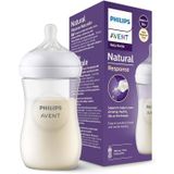 Philips Avent Natural Response Pp Biberon 1 Ay+ 260 Ml, Tepkili Biberon Emzigi Scy903/01
