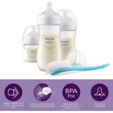 Philips Avent Natural Response Yenidoğan Biberon Seti Polipropilen Malzeme ile 3 Parça - 330 ml