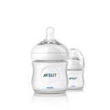 Philips Avent Natural Yenidoğan Biberon Seti, 125 ml ve 260 ml, Şeffaf