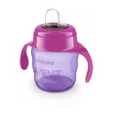 Philips Avent Pembe Silikon Uçlu Eğitici Damlatmaz Bardak 6M+ 200Ml