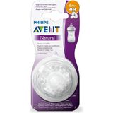 Philips Avent Philips Philips Avent Natural Biberon Emziği +6 Ay 2li