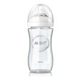 Philips Avent Philips Philips Avent Natural Güvenli Cam Biberon 240ML 0+Ay 8710103876236 - Renkli - 240 ml