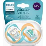 Philips Avent Philips Ultra Air Animals 2 Li Emzik 6-18 Ay