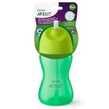 Philips Avent Pipetli Bardak, 12 Ay+, 300 ml, Desenli, Damlatmaz, Kolay Tutuş, Bulaşık Makinesinde Yıkanabilir, BPA İçermez, Yeşil, SCF798/01