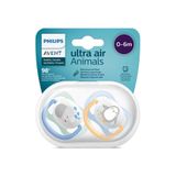 Philips Avent Scf 244/20 0-6 Ay Ultra Air 2'li Mavi Emzik