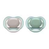 Philips Avent Scf085/16 Ultra Air 6 - 18Ay 2'li Emzik Yeşil - Mavi