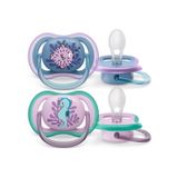 Philips Avent SCF085/61 Ultra Air 6-18 Ay 2'li Kız Emzik