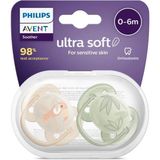 Philips Avent SCF091/07 Ultra Soft Yumuşak 0-6 Ay 2'li Emzik