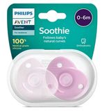 Philips Avent SCF099-22 Soothie 0-6 Ay Kız Yalancı Emzik