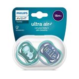 Philips Avent SCF349/01 Ultra Air Emzik 18+ Ay 2'li Paket Turkuaz
