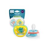 Philips Avent SCF349/58 Ultra Air 18+ Ay Erkek 2'li Emzik