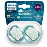Philips Avent SCF376/13 Ultra Air Emzik 6-18 Ay (Mavi)