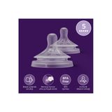 Philips Avent Scy965/02 Doğal Tepkili 2'Li Biberon Emziği No:5 6Ay+