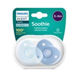 Philips Avent Soothie 0-6 Ay 2li Mavi Emzik