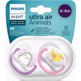 Philips Avent Ultra Air 2'li Emzik 0-6AY Pembe (4 Adet)